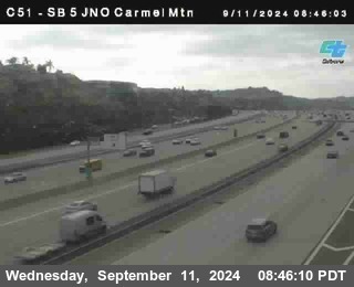 SB 5 at Carmel Mountain Rd.