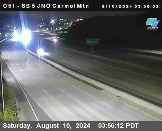 SB 5 at Carmel Mountain Rd.