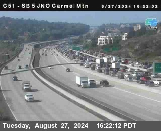 SB 5 at Carmel Mountain Rd.