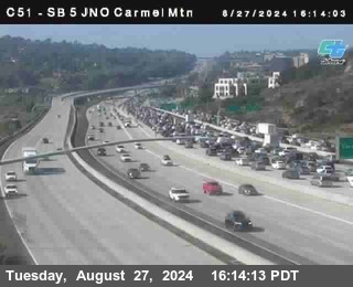 SB 5 at Carmel Mountain Rd.