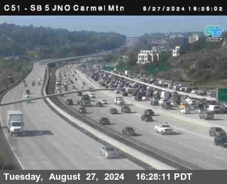 SB 5 at Carmel Mountain Rd.