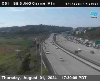 SB 5 at Carmel Mountain Rd.