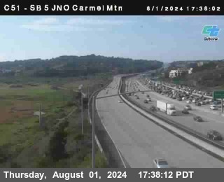 SB 5 at Carmel Mountain Rd.