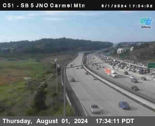 SB 5 at Carmel Mountain Rd.