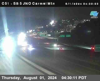 SB 5 at Carmel Mountain Rd.