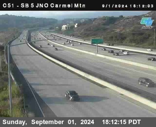 SB 5 at Carmel Mountain Rd.