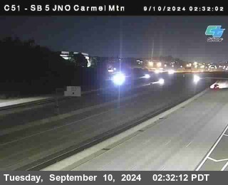 SB 5 at Carmel Mountain Rd.