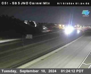 SB 5 at Carmel Mountain Rd.