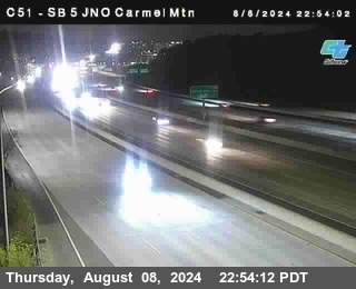 SB 5 at Carmel Mountain Rd.