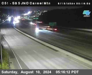 SB 5 at Carmel Mountain Rd.