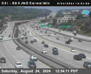 SB 5 at Carmel Mountain Rd.