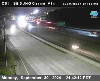 SB 5 at Carmel Mountain Rd.