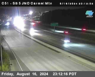 SB 5 at Carmel Mountain Rd.