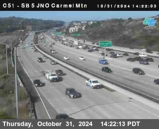 SB 5 at Carmel Mountain Rd.