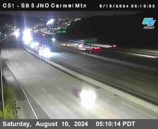 SB 5 at Carmel Mountain Rd.