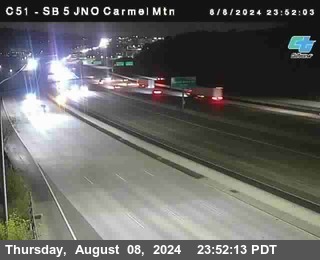 SB 5 at Carmel Mountain Rd.