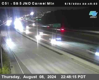 SB 5 at Carmel Mountain Rd.