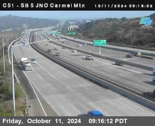 SB 5 at Carmel Mountain Rd.