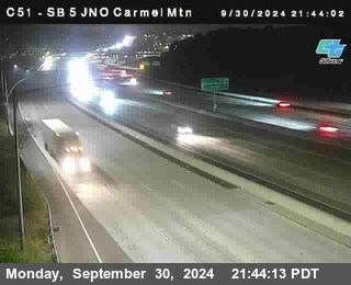 SB 5 at Carmel Mountain Rd.