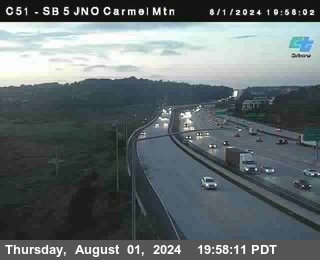 SB 5 at Carmel Mountain Rd.