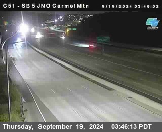 SB 5 at Carmel Mountain Rd.