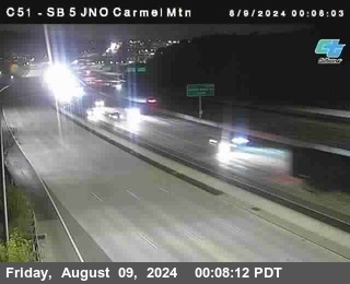 SB 5 at Carmel Mountain Rd.