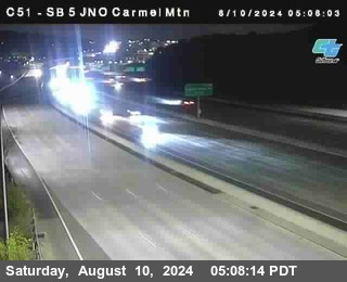 SB 5 at Carmel Mountain Rd.