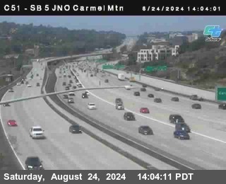 SB 5 at Carmel Mountain Rd.