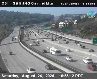 SB 5 at Carmel Mountain Rd.