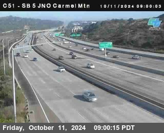 SB 5 at Carmel Mountain Rd.