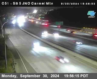 SB 5 at Carmel Mountain Rd.