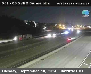 SB 5 at Carmel Mountain Rd.