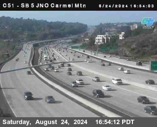 SB 5 at Carmel Mountain Rd.