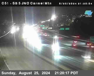 SB 5 at Carmel Mountain Rd.