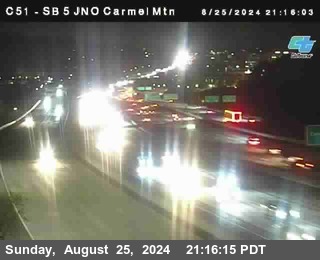 SB 5 at Carmel Mountain Rd.