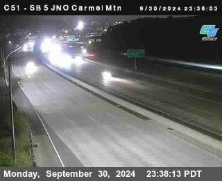 SB 5 at Carmel Mountain Rd.