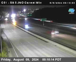 SB 5 at Carmel Mountain Rd.