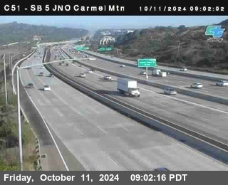 SB 5 at Carmel Mountain Rd.