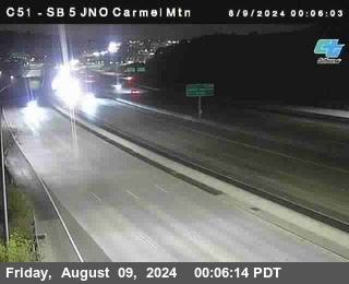 SB 5 at Carmel Mountain Rd.