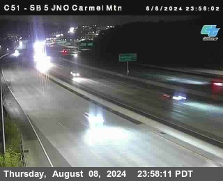 SB 5 at Carmel Mountain Rd.