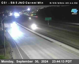 SB 5 at Carmel Mountain Rd.