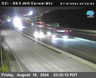 SB 5 at Carmel Mountain Rd.