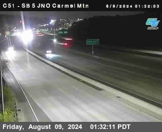 SB 5 at Carmel Mountain Rd.