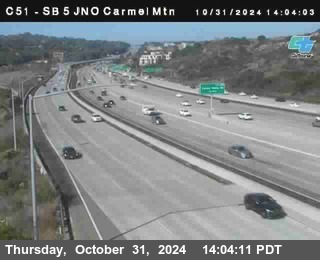 SB 5 at Carmel Mountain Rd.