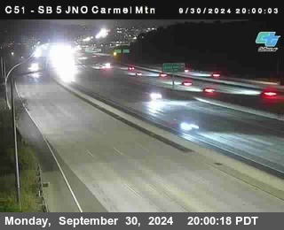 SB 5 at Carmel Mountain Rd.