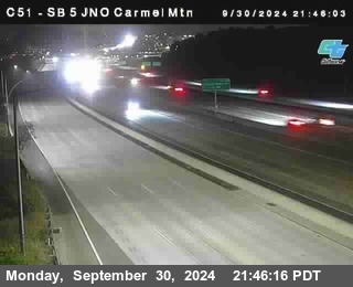 SB 5 at Carmel Mountain Rd.