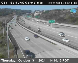 SB 5 at Carmel Mountain Rd.