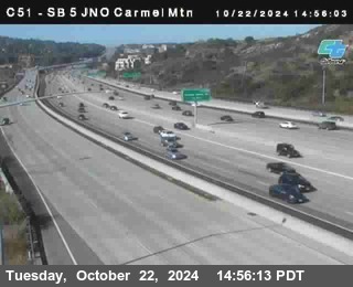 SB 5 at Carmel Mountain Rd.