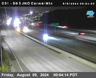 SB 5 at Carmel Mountain Rd.