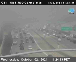 SB 5 at Carmel Mountain Rd.